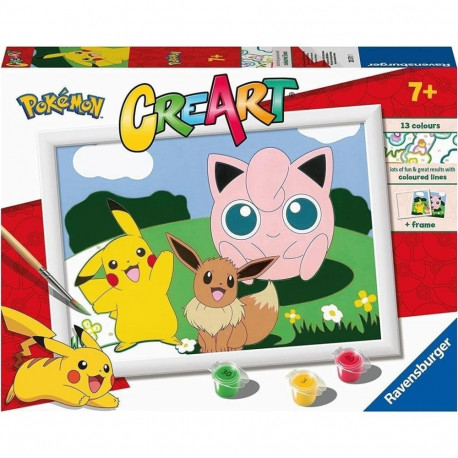 Malowanka creart dla dzieci pokemon