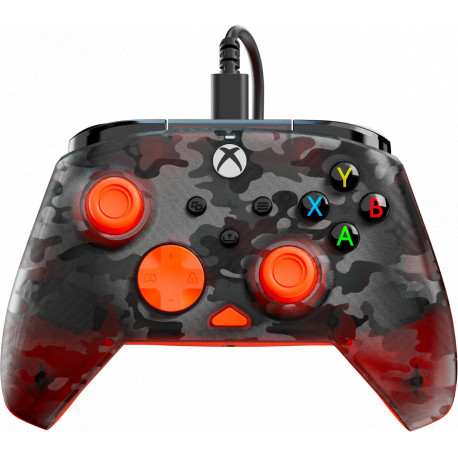 Turtle Beach mängupult Rematch Core Xbox, ghost camo must/oranž