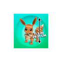 Klocki duży eevee pokemon do zbudowania