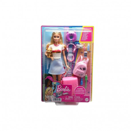 Barbie Malibu reisil nukk
