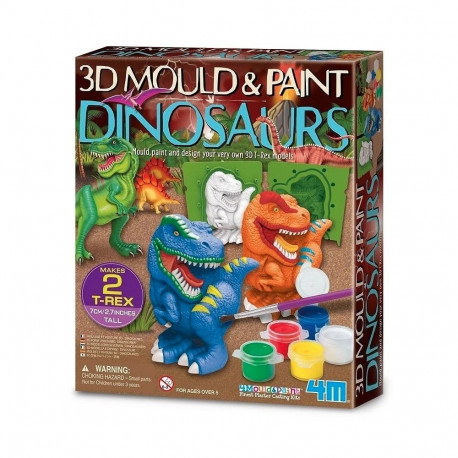 Kreatiivne kipsivalu komplekt – dinosaurused