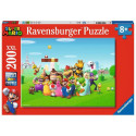 Puzzle 200 elementów xxl super mario
