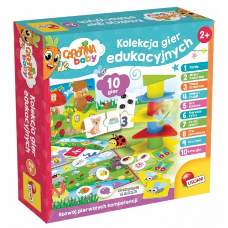 Gra carotina baby - kolekcja gier edukacyjny