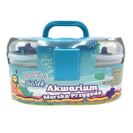 Ultra piasek - kohver mereline elu 6 vormi + 2 tööriista