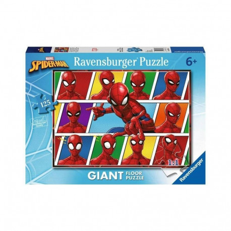 Puzzle 125 elementów gigant spiderman