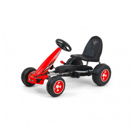 Gokart na pedały viper red