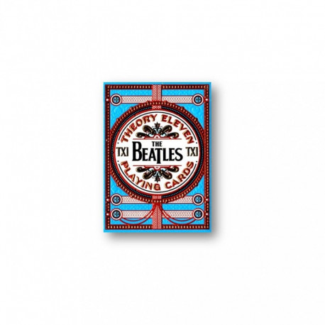 Karty the beatles talia niebieska