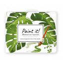 Obraz paint it! maalimine numbrite järgi. flamingo krooniga