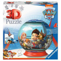 Puzzle 72 elementy 3d kula, psi patrol