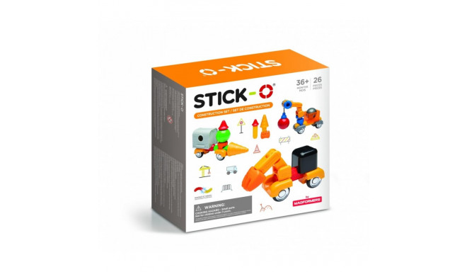 Klocki stick-o konstruktsioonikomplekt 26 elementi