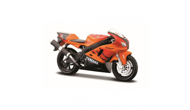 Model mototsükkel Yamaha YZF-R7 alusega 1/18