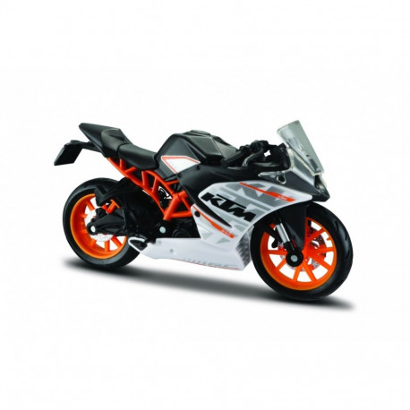 Motocykl ktm rc390 z podstawką 1/18