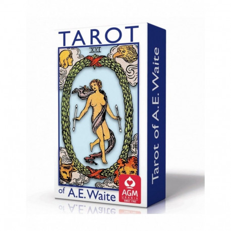 Karty tarot a e waite pocket tarot blue
