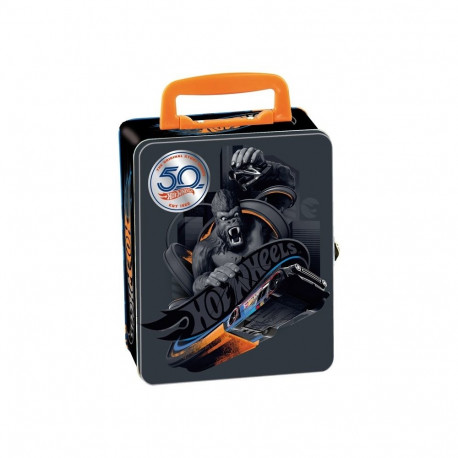 Puszka 50 hot wheelsi autode hoiustamiseks