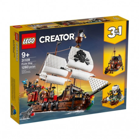 Klocki creator 31109 statek piracki