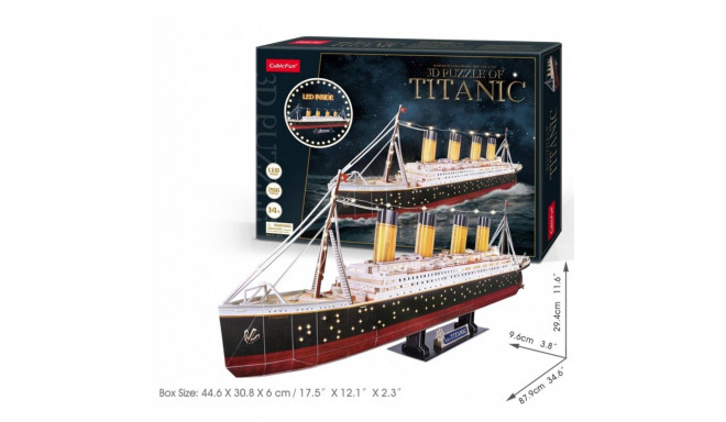 3D pusle Titanic LED