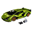 technic 42115 lamborghini sian fkp 37 klotsid