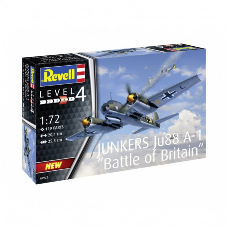Model plastikowy junkers ju88 a-1 battle of britain