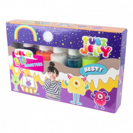 Zestaw tubi jelly 6 kolorĂłw - potworki
