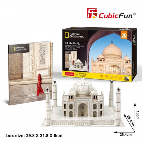 3D pusle Taj Mahal National Geographic