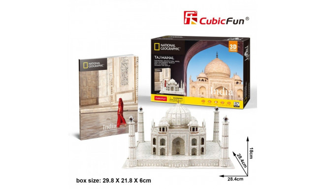 3D pusle Taj Mahal National Geographic