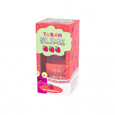Zestaw super slime - truskawka