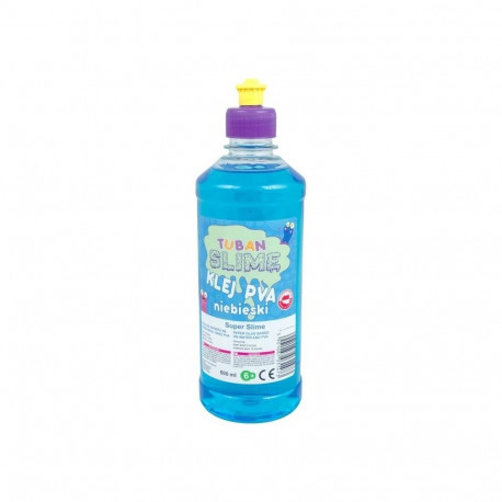 Klej do papieru pva 500 ml niebieski
