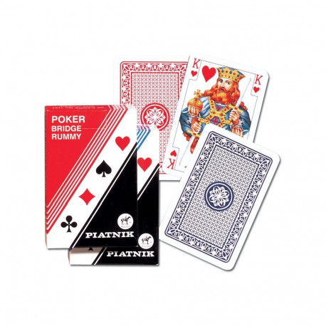 Karty poker - brydż pojedyncza talia