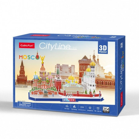 3D pusle city line Moskva