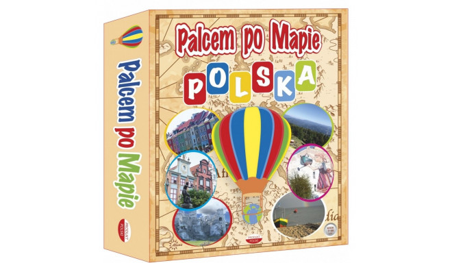 Gra palcem po mapie – Poola