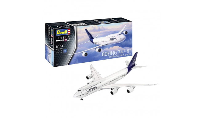 Model plastikust Boeing 747-8 Lufthansa uus
