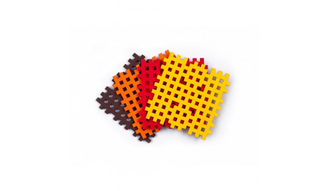 ehituskivid mini vahvel mini alus 4 tükki