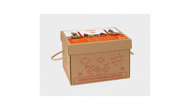 Klocki konstrukcyjne waffle 170 box