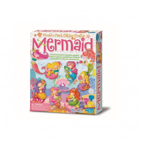 Kreatiivne komplekt sädelevad merineitsid