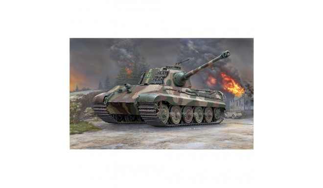 Model plastikust Tiger II Henschel torni