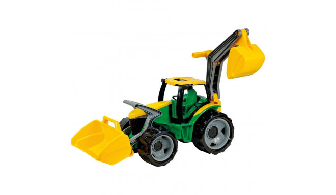 Traktor buldooser + ekskavaator pakend