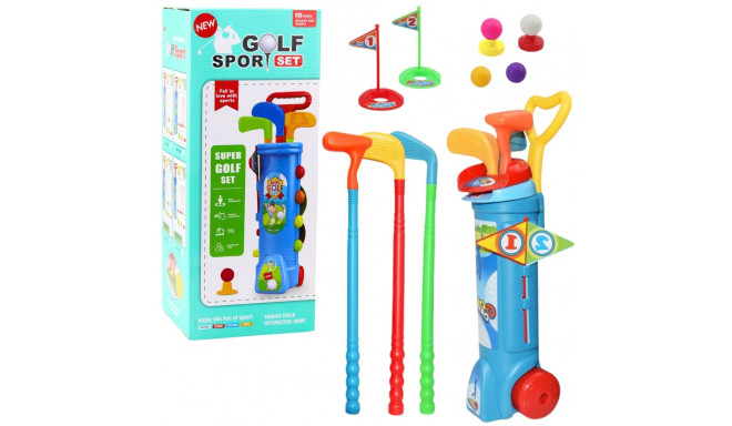 golfimängu komplekt käru kepid väljak spordikomplekt 20 osa