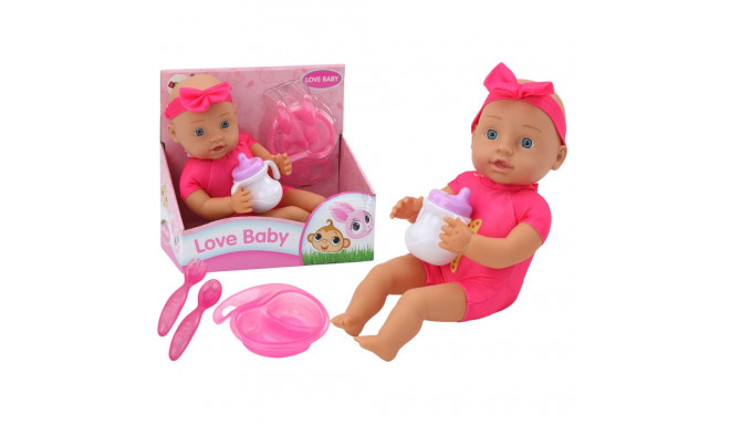 beebinukk peapael toitmistarvikud roosa