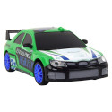 Sportauto kaugjuhitav R/C 1:24 roheline vahetatavad rattad