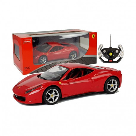 Auto R/C Ferrari Italia Rastar 1:14 punane puldiga
