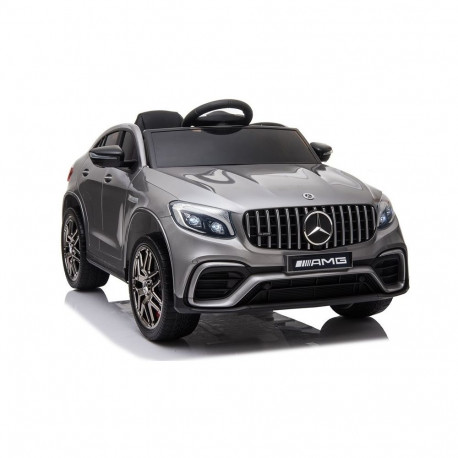 Auto na akumulator Mercedes GLC 63S QLS-5688 Srebrny Lakier 4x4