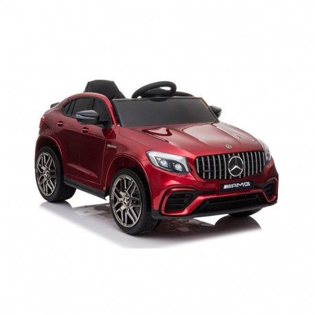 Auto akuga Mercedes GLC 63S QLS-5688 punane läikiv 4x4