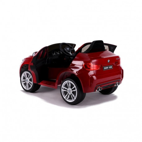 BMW elektriauto SUV X6 LED-tuled MP3, punane lakitud