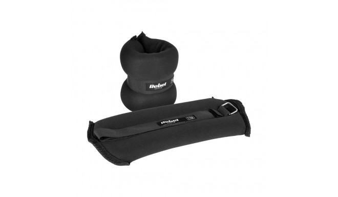 REBEL ACTIVE 2x1kg pahkluu- ja randmekaalud