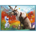 Puzzle - 4ühes (12, 15, 20, 24) - imeline maailm Frozen - Trefl 34381