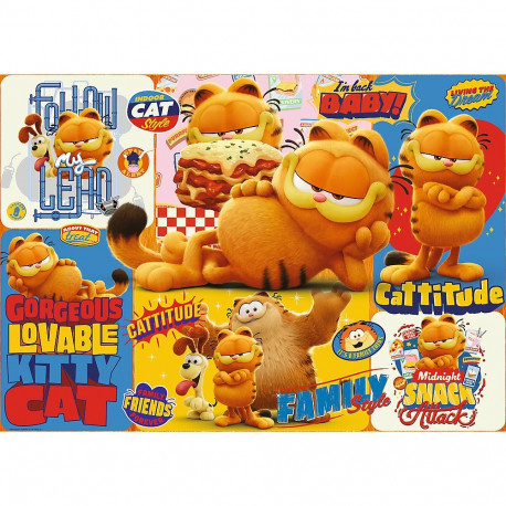 Puzzle - 1000 - Przygody Garfielda - Garfield - Trefl 10935