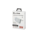 76-007# Ładowarka sieciowa gniazdousbx4qc3.0 30w