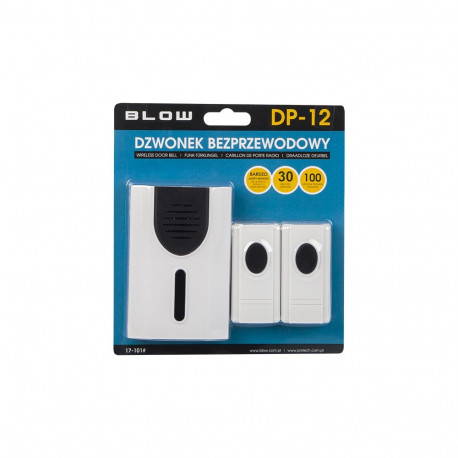 17-101# juhtmevaba uksekell dp-12