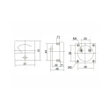 51-230# Miernik analogowy voltomierz kwadrat 30v