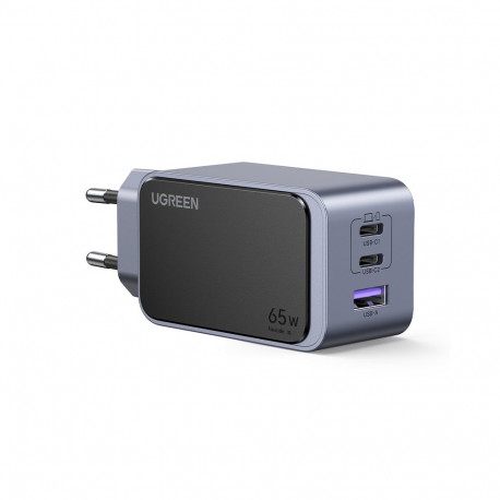 Seina kiirlaadija Nexode S GaN 65W USB-A + 2xUSB-C QC4.0+ PD3.0, Hall